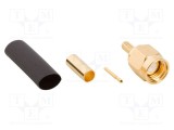 Conector SMA mufă tată drept 50&Omega; Amphenol RF
