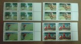 TIMBRE ROMANIA MNH LP1588/2002 SPORTURI CU CROSE BLOC DE 4 TIMBRE, Nestampilat