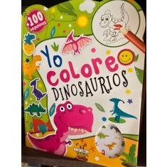 Yo colore dinosaurios (Colorez dinozaurii - carte in limba spaniola)