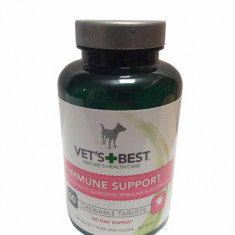 Suplimente masticabile pentru imunitatea cainilor, Vet's Best, 60 capsule