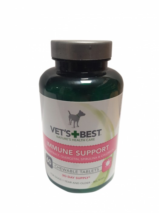 Suplimente masticabile pentru imunitatea cainilor, Vet&#039;s Best, 60 capsule