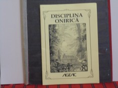 SAMAEL AUN WEOR - DISCIPLINA ONIRICA - curs AGEAC - 2011 - 21 pag.
