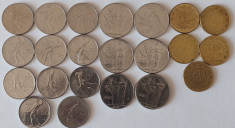 lot monede Europa lire Italia foto