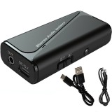 Adaptor Audio Bluetooth 2 in 1 Techstar M29, Versiune 5.4, Izolator de Zgomot, Anti-interferenta, Sunet Clar, Compatibil cu Jack 3.5mm, Sistem Audio A