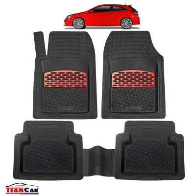 Covorase Opel Astra H Coupe TeamCar&amp;reg;Tip Tavita Compatibile (2004-2014) Red foto