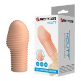 Pretty Love-Hottt Manșon Texturat pentru Penis Natural