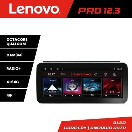 Navigatie Seat Arona Lenovo PRO 4+64 12.3 inch qled android 4G DSP gps internet 8Core CarStore Technology