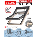 Fereastra mansarda Velux GLL 106121 actionare electrica, lemn, 3 sticle