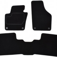 Set Covorase Auto Mocheta Fata + Spate Mammooth Volkswagen Sharan 2 2010→ 5 Locuri Negru MMT A041 VW360 PRM 01