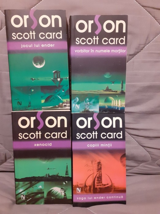 JOCUL LUI ENDER TETRALOGIE-ORSON SCOTT CARD (4 VOL)