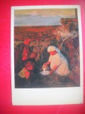 HOPCT 23744 TRACTORISTII- ARKADY PLASTOV 1803-1972 --RUSIA--MUZEE - CP PICTURA --NECIRCULATA