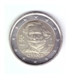 Moneda 2 euro Italia 2013 Giuseppe Verdi, stare buna, curata