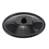 Capac pentru ceaun Piknik 44 cm, 22 l, din otel emailat MagicHome