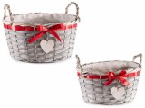 Cumpara ieftin Set 2 cosuri 30x23x21.5 cm, 25x18x18 cm