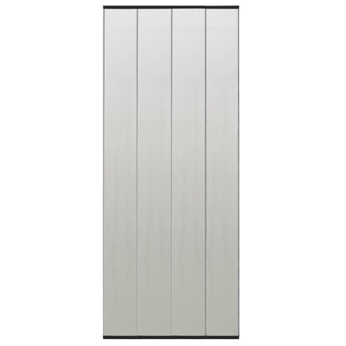 Paravan antiinsecte cu perdea plasă neagră 100x220 cm poliester
