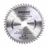 Disc circular Raider, 210 x 30 mm, 48T