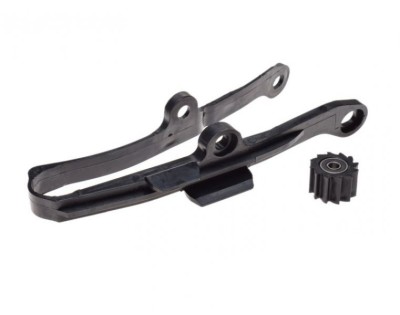 Set patina bascula si rola Kawasaki KXF250 KXF450, culoare negru Cod Produs: MX_NEW AW56783 foto