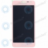 Samsung Galaxy A3 (SM-A300F) Unitate de afișare completă roz GH97-16747E