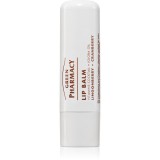 Green Pharmacy Lingonberry and Cranberry Lip Balm balsam de buze nutritiv 3.6 ml