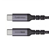 Cablu USB-C tata la USB-C tata 1m 100W 3.1 20V 5A 10Gbps