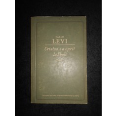 CARLO LEVI - CRISTOS S-A OPRIT LA EBOLI