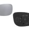 Geam oglinda exterioara cu suport fixare Ford Ka (Ru8), 10.2008-2010, Stanga, geam convex; cromat