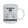 Cana alba personalizata &quot;Asa arata un fin extraordinar&quot;, INOVATIX&reg;. 330ml, Oem