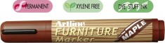 Marker Artline 95, Pentru Mobilier Din Lemn (retusuri), Corp Plastic, Varf Tesit 2.0-5.0mm - Artar foto