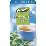 Ceai Menta Piperata Dennree Bio, 20 plicuri