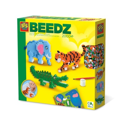 Set creativ Beedz - Margele de calcat Animale din Safari foto