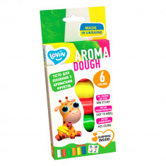 Plastilina Aroma Lovin'Do, +3 ani, 6 culori, Okto