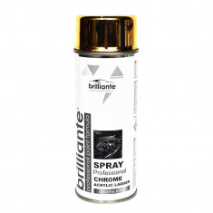 Spray Vopsea Crom Brilliante, Auriu, 400ml