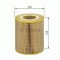 Filtru aer SAAB 9-5 Combi (YS3E) (1998 - 2009) BOSCH 1 457 433 590