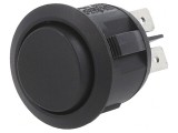 Switch Rocker DP3T ON-OFF-ON 10A 28V Negru