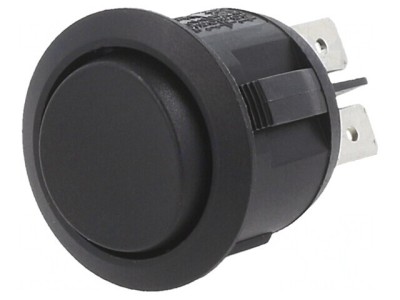 Switch Rocker DP3T ON-OFF-ON 10A 28V Negru foto