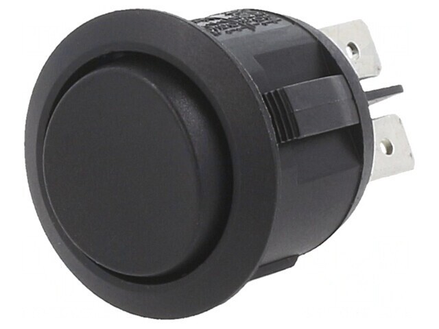 Switch Rocker DP3T ON-OFF-ON 10A 28V Negru