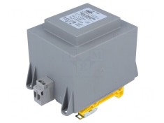 Transformator &icirc;ncapsulat 120VA 230VAC 24V 5A pentru șină DIN