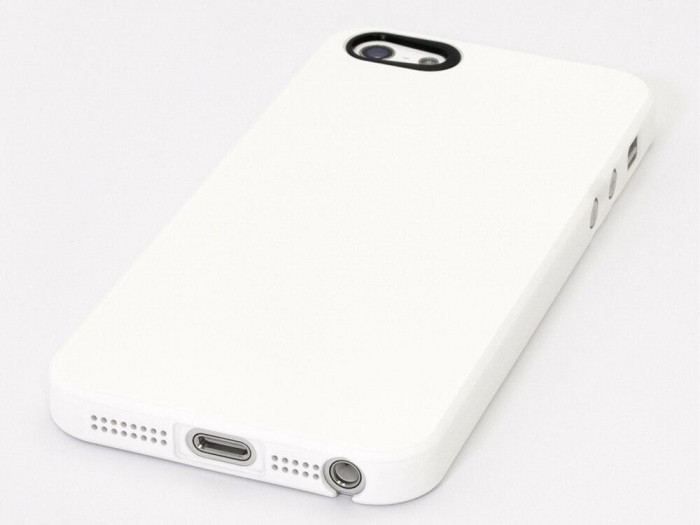 Husa Telefon Plastic iPhone 5 iPhone 5s iPhone SE White