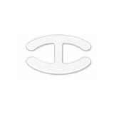 Clips bretele sutien tip H, transparent, marime universala, fixare invizibila, reutilizabil, usor de aplicat