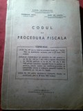 96. A.Grigorescu si colab. Codul de Procedura Fiscala - Ed. Imprimeria 1948 , 148 pag