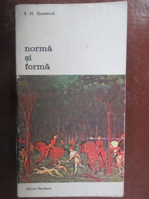 Norma si forma E.M.Gombrich foto