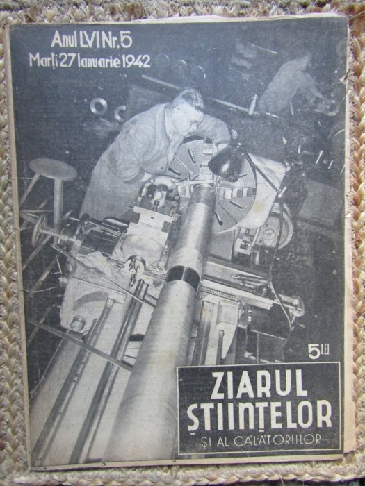 Ziarul Ştiinţelor şi al Călătoriilor nr.5/1942