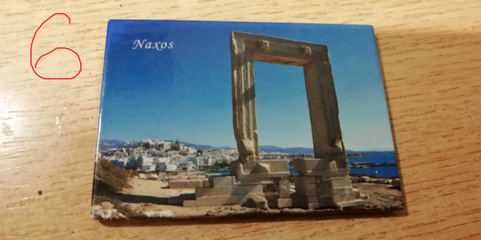 M3 C1 - Magnet frigider - tematica turism - Grecia - 6