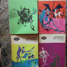 DON QUIJOTE de CERVANTES, VOL. I-IV 1969