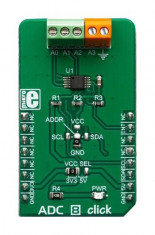 Placa convertor Click ADC 8 foto