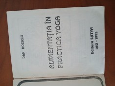 Alimentația In Practica Yoga-Dan Bozaru foto