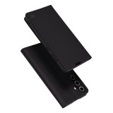 Husa Samsung Galaxy S24 FE Techsuit Magskin Book, negru