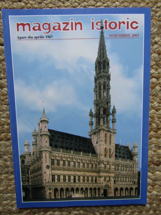 MAGAZIN ISTORIC - NOIEMBRIE, 2003