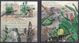 DB1 Flora Cactusi Burundi 6 x MS + SS 2 poze MNH, Nestampilat