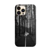 Husa compatibila cu Apple iPhone 14 Pro model Black and red vibes, Silicon, TPU, Viceversa, Transparent, Carcasa